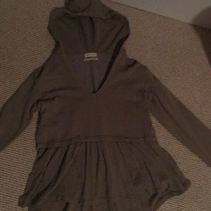 Urban Outfitters Green Hooded Top